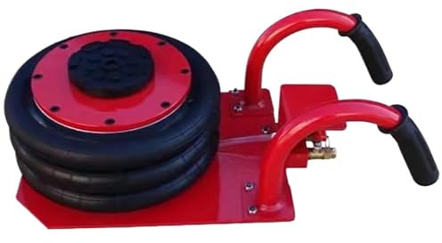 elevador coche Accesorios para gatos Gato de aire de elevación rápida, gatos de reparación de automóviles de alta resistencia, gatos de varilla plegables con dos ruedas, Gato neumático(Type C)