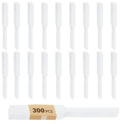 300 Pcs Perfume Tester Strips, Disposable Fragrance, Scent Paper Blotters for Aromatherapy Diffusers, Essential Oils and Perfume or Candle Sampling, Travel-Friendly