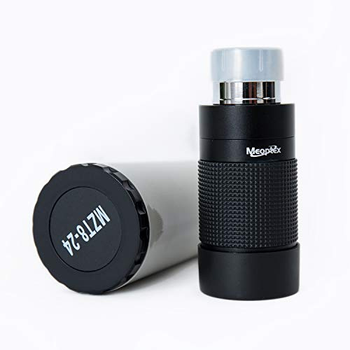 MEOPTEX 1.25-8-24mm ZOOM eyepiece,FMC for Telescope with T-Thread