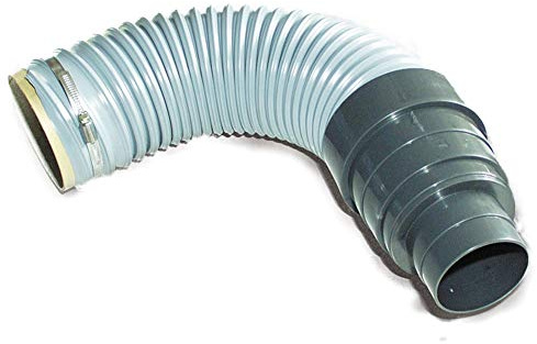 Haus & Dach Dunstrohranschluss, Entlüftungsrohr, Belüftungsrohr, Lüftungsschlauch, Anschlussschlauch, flexibler Schlauch, inkl. Schelle