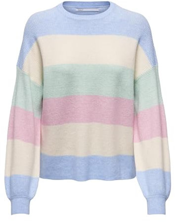 ONLATIA L/S Stripe Pullover KNT NOOS