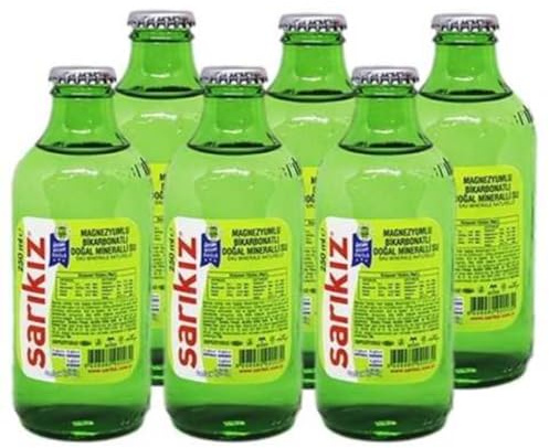 Sarikiz Water Soda 250 ml x 6 Bottle