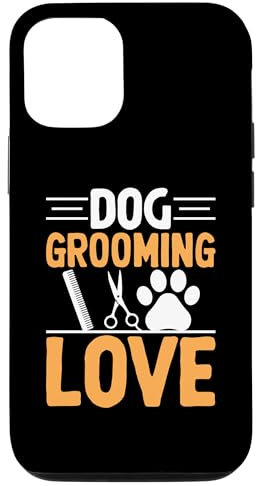 Hülle für iPhone 13 Hundepflege Love I Hundefriseur