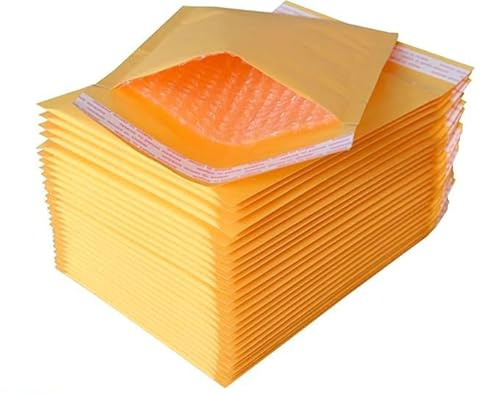 GMS – 100 Sobres Acolchados con Burbuja 18x26,5cm de Alto Gramaje para Protección y Seguridad en Envíos y Transporte, Cierre Autoadhesivo Resistente, Ecológicos, Color marron (100 Sobres (18x26,5cm))
