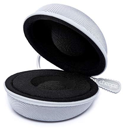 Cheopz Viaggio Singola Orologi Custodia per Orologi e Smart Watch fino a 50mm, Argento