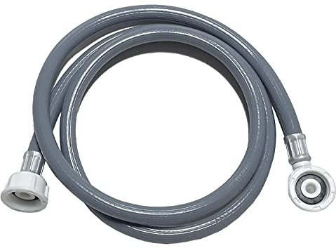 KANANA Tuyau d'alimentation 3/4 - 3 m - Gris - En PVC - Pour machine à laver et lave-vaisselle