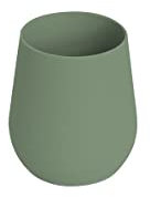 ez pz Tiny Cup 4 meses +. Vaso de entrenamiento para bebés. 100% silicona. Diseñado por un especialista en alimentación pediátrica. Olive