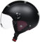 NAIQIALUO Vintage Jethelm für Erwachsene, Retro-Stil, Elektro-Motorrad, halber Helm mit Sonnenblende, DOT-Zertifiziert, für Herren, Damen, Sommer, süßer Scooter, Leichter Mopedhelm, ATV G,XXL(63-64)