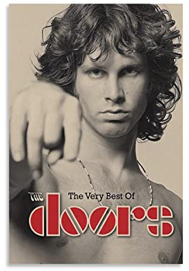 The Doors The Very Best of Doors Canvas Poster Bedroom Decoration Landscape Office Valentine's Birthday Gift Unframe-style12x18inch(30x45cm)