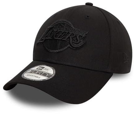 New Era Los Angeles Lakers NBA Essential Schwarz Verstellbare 9Forty Cap - One-Size