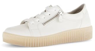 Gabor Damen Low-Top Sneaker, Frauen Halbschuhe,schnürschuhe,schnürer,straßenschuhe,Strassenschuhe,Sportschuhe,Latte (transp.),42.5 EU / 8.5 UK