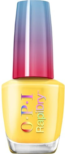 OPI RapiDry™ Vernis à ongles à séchage rapide, haute brillance et vegan - Jusqu'à 5 jours de tenue - Proceed with (No) Caution (9ml)