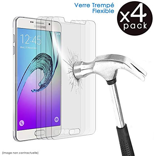 KARYLAX [Pack x4] Protection d'écran en Verre Fléxible, Dureté 9H, Anti-Rayures, Film Protecteur pour Smartphone Samsung Galaxy Note 8