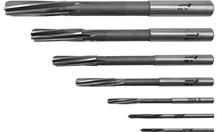 PAULIMOT Set di alesatori per macchine HSS 7 pezzi 3-12 mm, adatti per H7