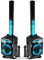 Pack Sonorisation Pickering Solo-Array 2 Enceintes pour DJ Evenements - 2x400W -Satellites Caissons - LED USB/BT/TWS -4 Micros