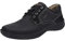 Josef Seibel Herren Bequemschuhe New Anvers 06,Weite K (Extra weit),Wechselfußbett,Schnuerung,lace-up Shoes,Low-tie,schwarz,43 EU