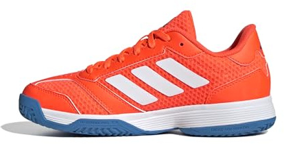 Adidas Unisex niños Ligra 8 Kids Indoor Shoes, Team Solar Orange/Cloud White/Cloud White, 35 EU