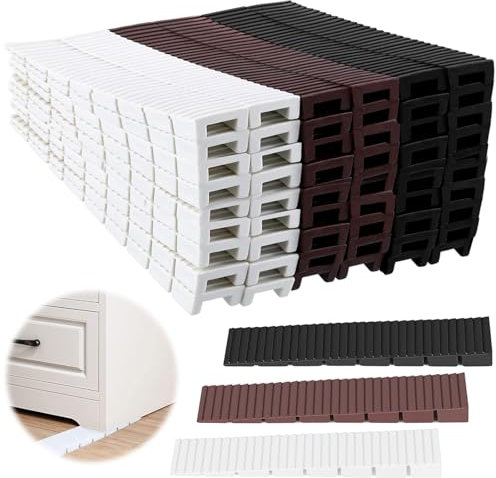 XTUDOU® 60 Pezzi Cunei per Mobili, Spessori In Plastica, Spessori per Mobili, Punti di Rottura, Cuscinetti di Livellamento per Mobili per Gli Appassionati Del Fai da Te E Luoghi di Lavoro