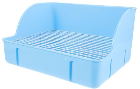 MILISTEN Großes Katzentoilettengitter Aus Kunststoff Trainings-katzentoilette Seitlicher Zaun Zur Vermeidung Von Spritzern Geeignet Für Kaninchen Katzen Welpen Eichhörnchen Meerschweinchen