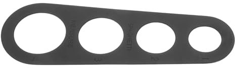 VALICLUD 4agujero Cuchara Para Espaguetis De Medidor De Raciones Utensilio De Cocina De Acero Inoxidable