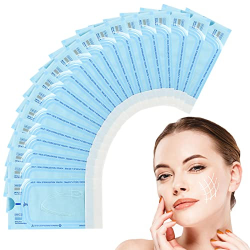 FORMIZON Hilos Mágicos de Colágeno, 20 Pack Hilos Tensores Faciales Absorbentes, Colágeno de Seda Facial para Face Lifting, Reafirmar el Cuidado Piel y Favorecer Absorción de Esencia Facial