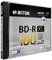 1 Pack Ritek BD-R XL BDXL 100GB Triple Layers 4X White Inkjet Hub Printable Blank Disc w/Standard Jewel Case