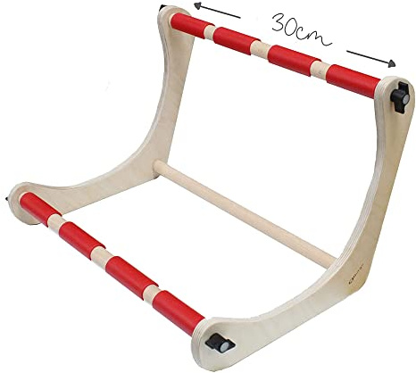 Nurge Broderistativ för knäbordsskiva korsstygn gobeläng ram #D 30 cm