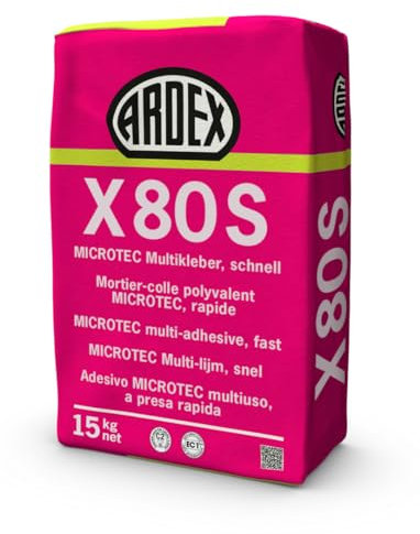 Ardex X 80 S MICROTEC Multikleber schnell 15 kg Fliesenkleber