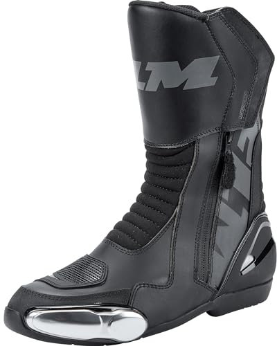 FLM Curbs WP Motorradstiefel lang schwarz 47