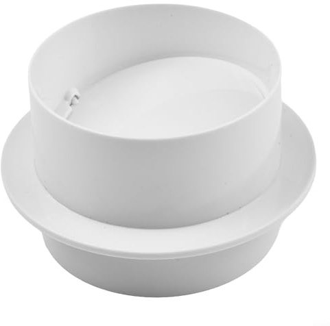 Duct Backdraft Blocke, Prevents Drafts In Dryer Vent Hose, With Backdraught Shutter, Avoid Backdraft With Ventilation Pipe Check Valve, Smooth Airflow(100MM)