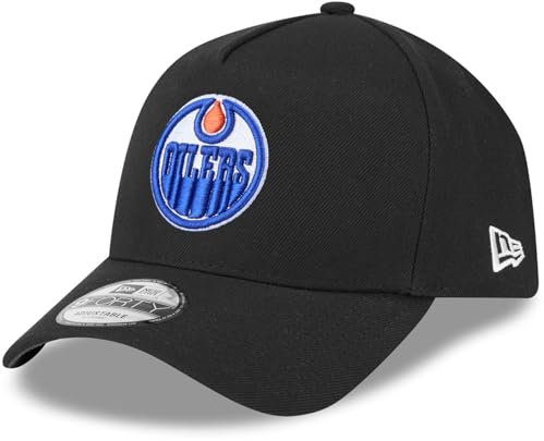 New Era 9Forty A-Frame Cap - NHL Edmonton Oilers schwarz