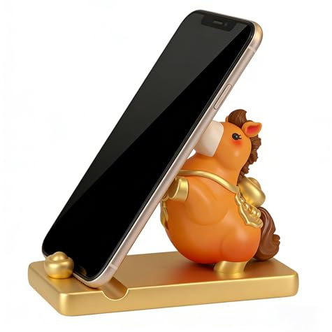 Supporto per telefono | Decorazioni per cellulare a forma di cavallo, benedizione della, supporto per telefono per ragazze, adolescenti, bambini, donne, casa, ufficio, calza della