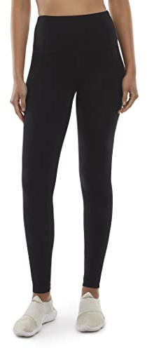 Danskin Damen Bci Knöchellange Leggings, Schwarzsalz, S