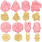 8 Pezzi Formine Biscotti Natale, 3D Pressable Formine per Biscotti, Tagliapasta Natalizie per Biscotti Bakeware Fondente Torta Paletta