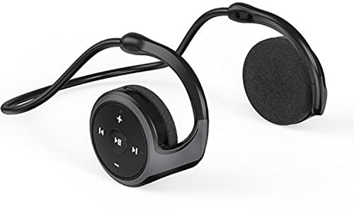 XUJAIOLQP Casque derrière la tête, Bluetooth 5.0 tour de cou autour de la tête, léger, pliable, sans fil, casque de sport résistant à la transpiration