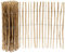 Garmix Staketenzaun Holzzaun Holzlamellen Gartenzaun 5m (120cm 4-5cm)