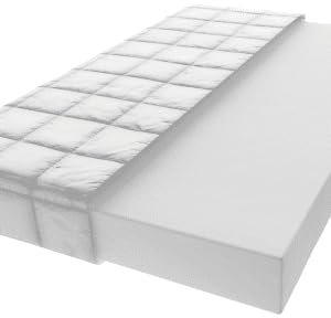 Babymatratze, Kindermatratze Kokos, Polyurethan-Schaum | Matratze für Kinderbett, Neugeborene, Stubenwagen, Wiegen | 40x90,120x60,140x70cm | waschbarer Bezug (Polyurethan-Schaum, 120x60x10 cm)