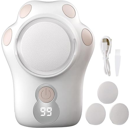 Quitacallos del pie eléctrico, callus remodelación eléctrica | Sanderosa sanderosa lijadora | Herramientas de recargables con guía de luz LED para pieles de invierno, preparaz