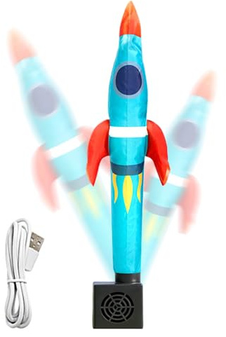 Figurine de danse gonflable - 50 cm - Avec bras oscillants - Avec ventilateur - Décoration de Noël pour magasin, salon, magasin