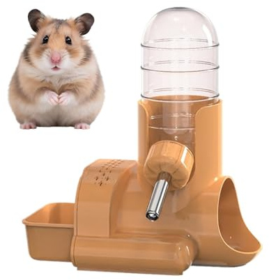 Abbeveratoio per Criceti - Abbeveratoio Antigoccia Per Piccoli Animali | Bevitore Per Piccoli Animali Con Design A Rotolante,Adatto A Conigli Furetti Scoiattoli Ricci Cincillà Gerbilli Gabbie E Traspo