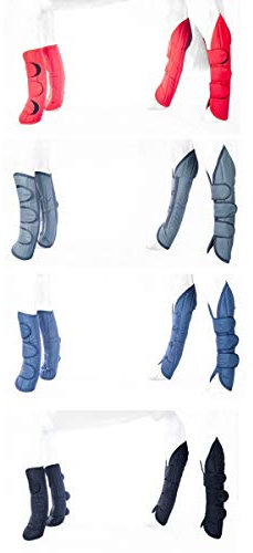 HKM by Reiterladen24 - Transportgamaschen BASICLINE schwarz Warmblut