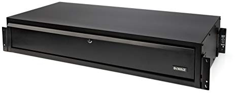 DEWALT Work Surface and Locking Drawer Accessory Kit, Compatible with 4-Foot Storage Rack, Over 900 lb. Work Top Capacity, Smooth Opening