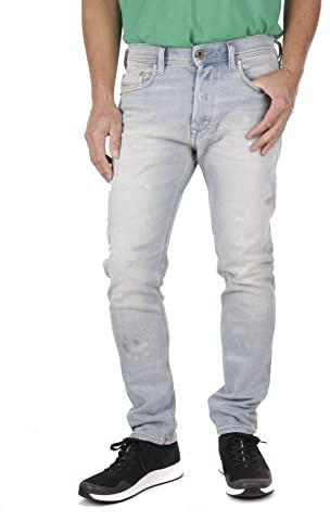 Diesel Tepphar R80K1 Men's Jeans Trousers Slim Carrot, lightblue, 30 W/30 L