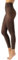 CALZITALY Blickdichte Leggings, Leggings aus Mikrofaser, Strumpfhose ohne Füße 80 DEN | S, M, L, XL, XXL, 3XL, 4XL | Made in Italy (M, Noce)