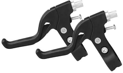 UQMIQURA 1 Paar Kinder Bremshebel für Fahrrad, Fahrrad Bremshebel Ersatzteile, Fahrrad Handgriff Bremse, Kinder Fahrrad Bremshebel, Fahrrad Handbremse Hebel für Lenker mit 22 mm Durchmesser