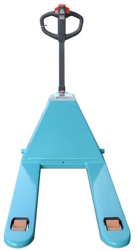 palettenwagen Elektrischer Palettenheber, Hochleistungs-Palettenwagenheber mit 3300 lbs Kapazität, Lithium-betriebener Gabelhubwagen for enge Räume hubwagen für logistik(55cm)