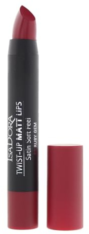 Isadora Twist-Up Matt Lips 65 Ruby Gem 3,3 g