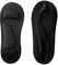 JARSEEN 2Pares Calcetines Invisibles Mujer Cortos Nylon Calcetines Cojín de Esponja De Soporte De Arco (2Negro, EU 39-42)