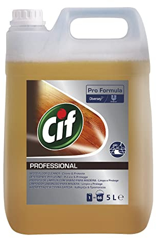 Cif Professional Wood Floor Cleaner Liquid 5L