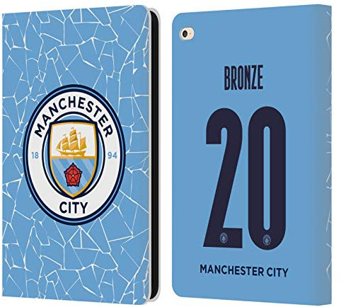 Head Case Designs Offiziell Zugelassen Manchester City Man City FC Lucy Bronze 2020/21 Frauen Home Kit Gruppe 2 Leder Brieftaschen Handyhülle Hülle Huelle kompatibel mit Apple iPad Air 2 (2014)